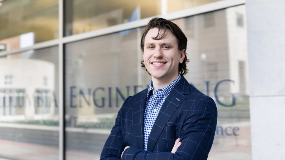 PhD student Michael Cullen